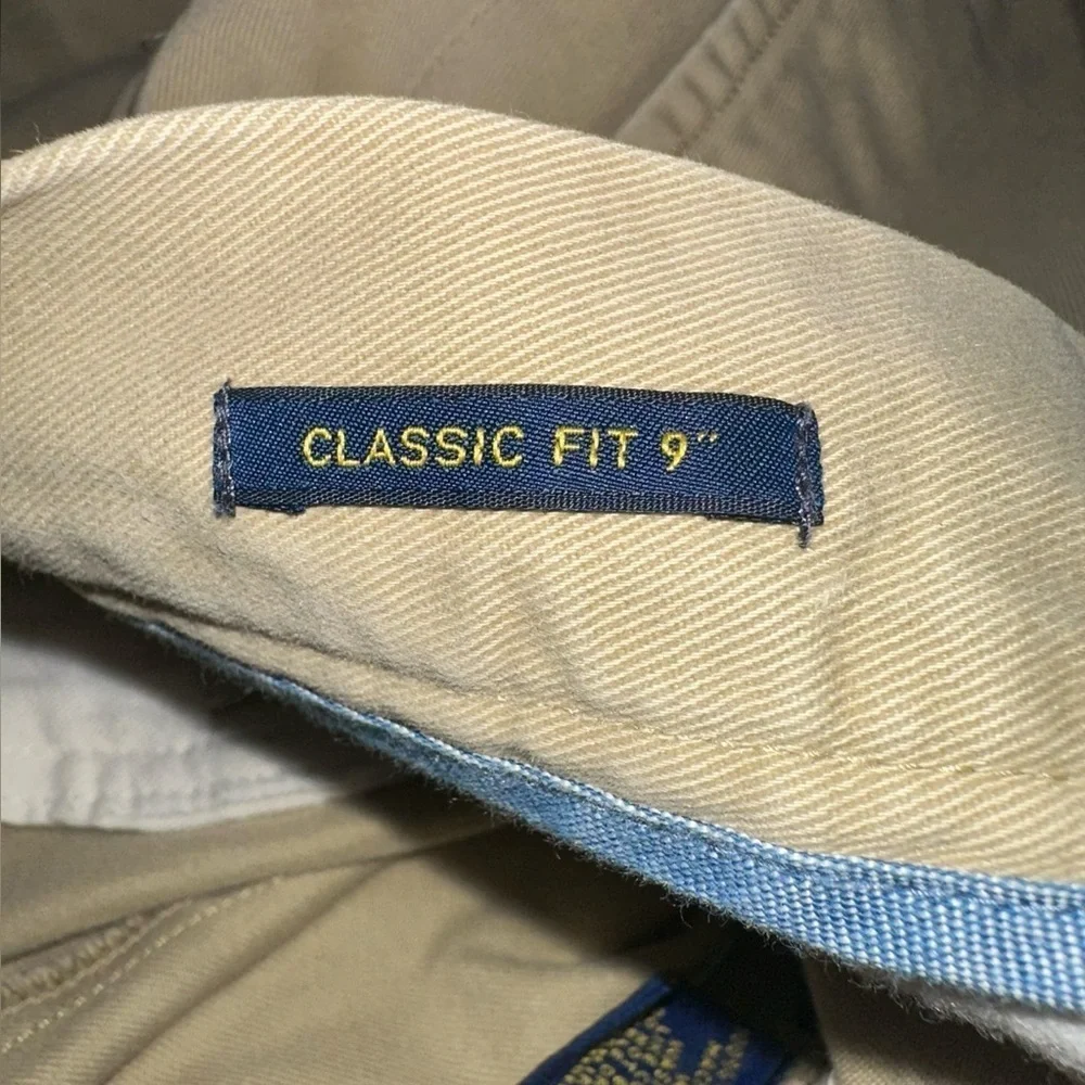 Polo Ralph Lauren Khaki Shorts Men's 29 Relaxed Fit Flat Front